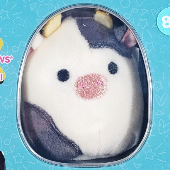 Squishmallow Collectors Tin Connor Micromallow + Enamel Pin + 24 Trading Cards - Picture 9 of 9